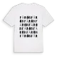 Fårön ordlek t-shirt
