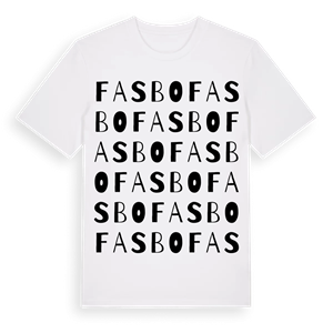 Fasbo ordlek t-shirt – ekologisk bomull t-shirt från Pinshirt