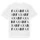 Faxan ordlek t-shirt