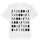 Fäxboda ordlek t-shirt