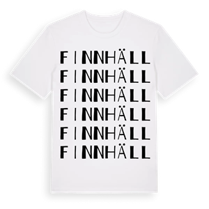 Finnhäll ordlek t-shirt – ekologisk bomull t-shirt från Pinshirt