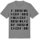 Mid Heather Gray t-shirt med Finnsholmen ordlek t-shirt