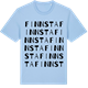 Blue Soul t-shirt med Finnsta ordlek t-shirt