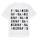 Fiskarens ordlek t-shirt