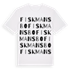 Fiskmansbo ordlek t-shirt