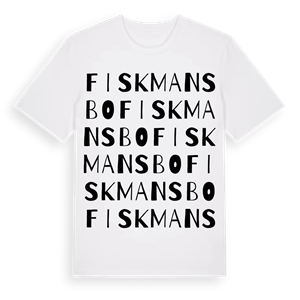 Fiskmansbo ordlek t-shirt – ekologisk bomull t-shirt från Pinshirt