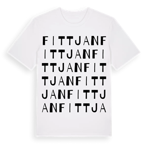 Fittjan ordlek t-shirt – ekologisk bomull t-shirt från Pinshirt