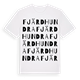 Fjärdhundra ordlek t-shirt