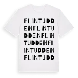 Flintudden ordlek t-shirt – ekologisk bomull t-shirt från Pinshirt
