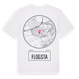 Flogsta t-shirt – ekologisk bomull t-shirt från Pinshirt