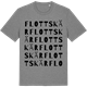 Mid Heather Gray t-shirt med Flottskär ordlek t-shirt