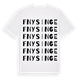 Fnysinge ordlek t-shirt