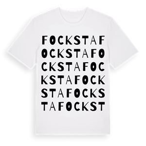 Focksta ordlek t-shirt – ekologisk bomull t-shirt från Pinshirt