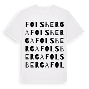 Folsberga ordlek t-shirt – ekologisk bomull t-shirt från Pinshirt