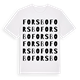 Forsbo ordlek t-shirt