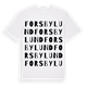 Forsbylund ordlek t-shirt