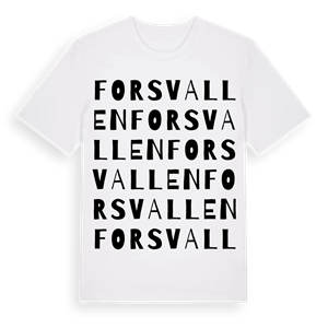 Forsvallen ordlek t-shirt – ekologisk bomull t-shirt från Pinshirt