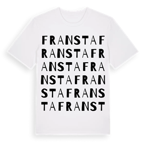 Fransta ordlek t-shirt – ekologisk bomull t-shirt från Pinshirt