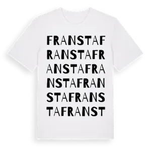 Fransta ordlek t-shirt – ekologisk bomull t-shirt från Pinshirt