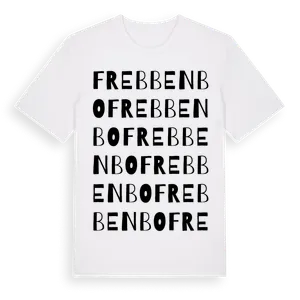Frebbenbo ordlek t-shirt – ekologisk bomull t-shirt från Pinshirt