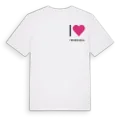 Jag älskar Fredrikshäll t-shirt litet tryck