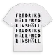 Fredrikshäll ordlek t-shirt