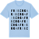 Blue Soul t-shirt med Friberga ordlek t-shirt