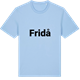 Blue Soul t-shirt med Fridå fetstil t-shirt