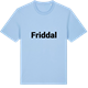 Blue Soul t-shirt med Friddal fetstil t-shirt