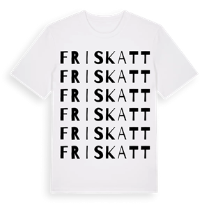 Friskatt ordlek t-shirt – ekologisk bomull t-shirt från Pinshirt