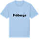 Blue Soul t-shirt med Fröberga fetstil t-shirt