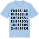 Blue Soul t-shirt med Frossarbo ordlek t-shirt