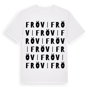 Frövi ordlek t-shirt – ekologisk bomull t-shirt från Pinshirt