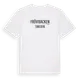 White t-shirt med Frövibacken i Sverige t-shirt