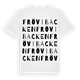 Frövibacken ordlek t-shirt