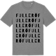 Mid Heather Gray t-shirt med Fullerö ordlek t-shirt