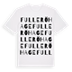 Fullerö hage ordlek t-shirt