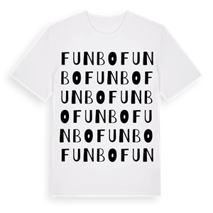 Funbo ordlek t-shirt – ekologisk bomull t-shirt från Pinshirt