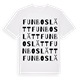Funboslätt ordlek t-shirt