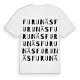 Furunäs ordlek t-shirt