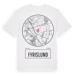 Fyrislund t-shirt – ekologisk bomull t-shirt från Pinshirt