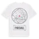 White t-shirt med Fyrisvall t-shirt