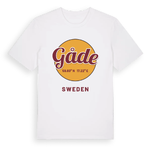 Gåde cirkel t-shirt – ekologisk bomull t-shirt från Pinshirt