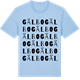 Blue Soul t-shirt med Gälbo ordlek t-shirt