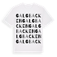 Galgbacken ordlek t-shirt