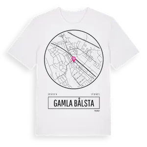 Gamla Bålsta t-shirt – ekologisk bomull t-shirt från Pinshirt