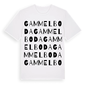 Gammelboda ordlek t-shirt – ekologisk bomull t-shirt från Pinshirt