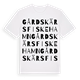 Gårdskärs fiskehamn ordlek t-shirt
