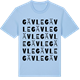 Blue Soul t-shirt med Gävle ordlek t-shirt