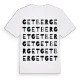 Getberget ordlek t-shirt